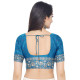 Exclusive Royal Princess Deep Skyblue Woven Kanjivaram Saree by Abaranji